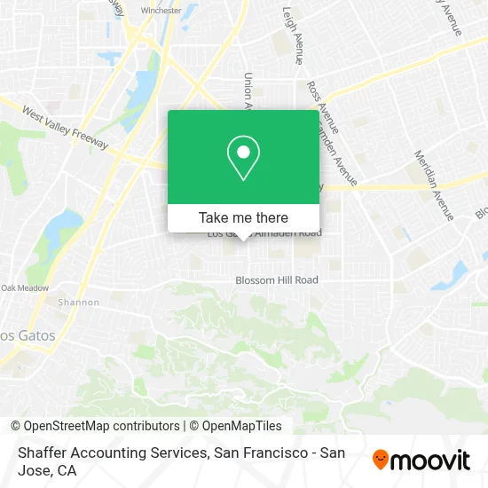 Shaffer Accounting Services map