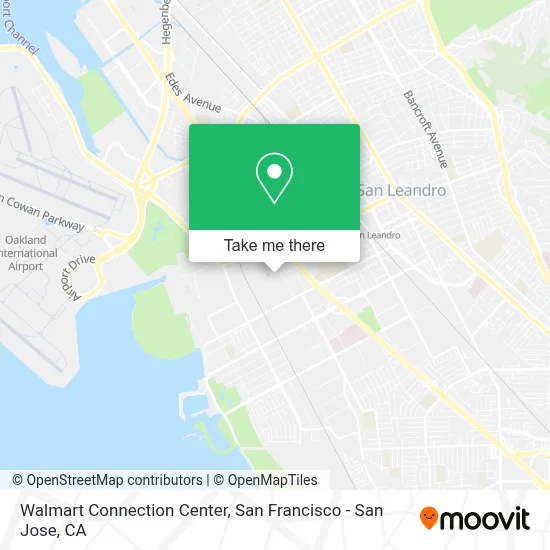 Walmart Connection Center map