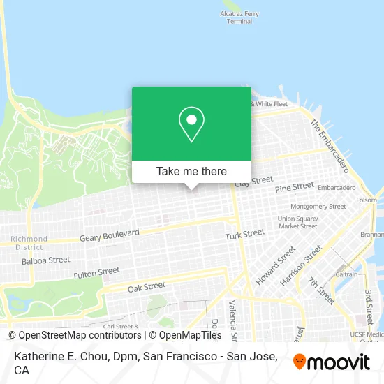 Katherine E. Chou, Dpm map
