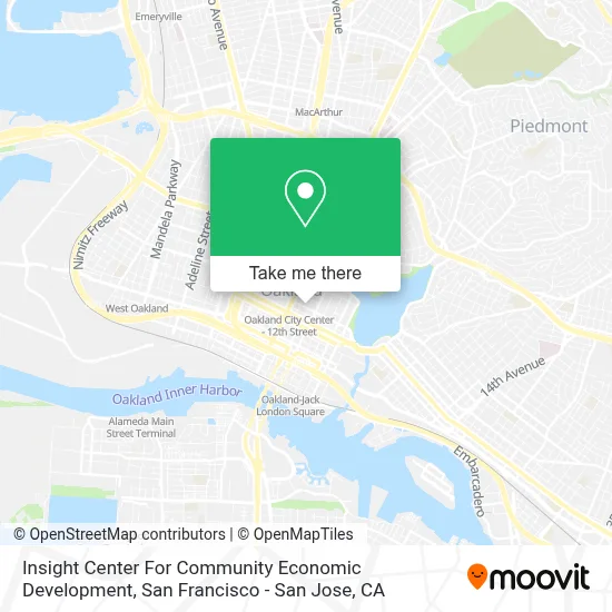 Insight Center For Community Economic Development map