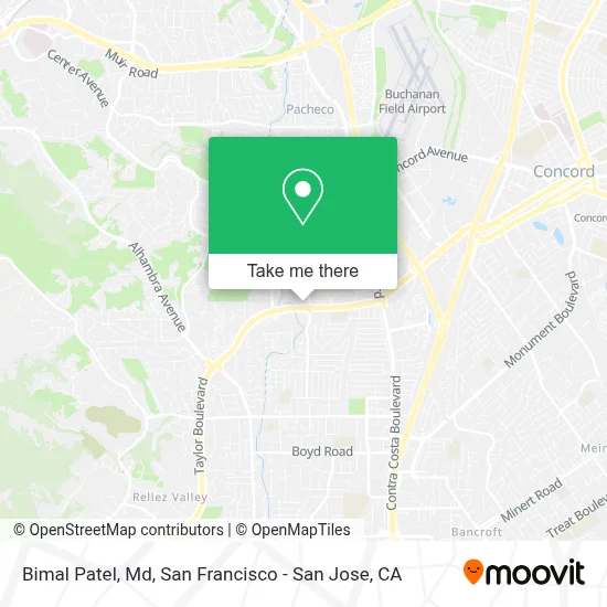 Bimal Patel, Md map