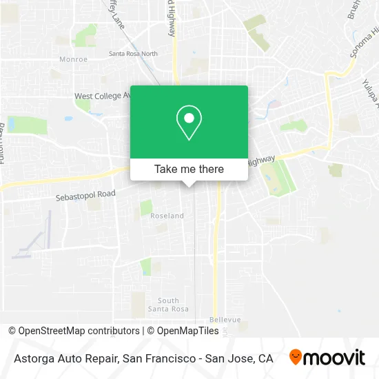 Astorga Auto Repair map