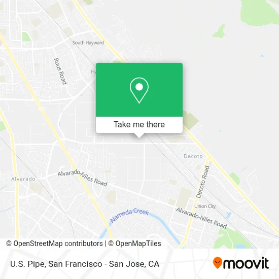 U.S. Pipe map