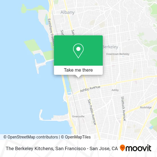 The Berkeley Kitchens map