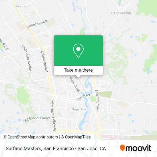Surface Masters map