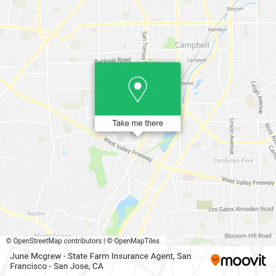 June Mcgrew - State Farm Insurance Agent map