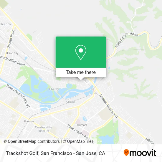 Trackshot Golf map