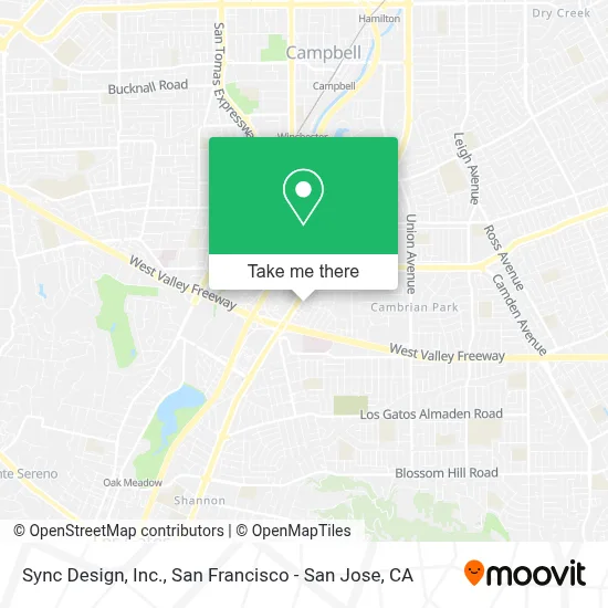 Sync Design, Inc. map