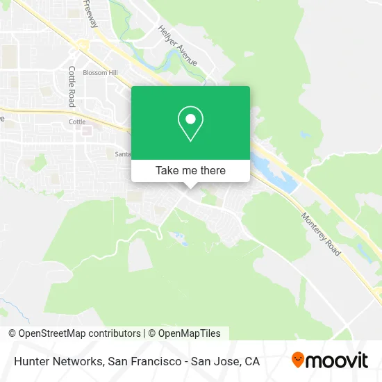 Hunter Networks map