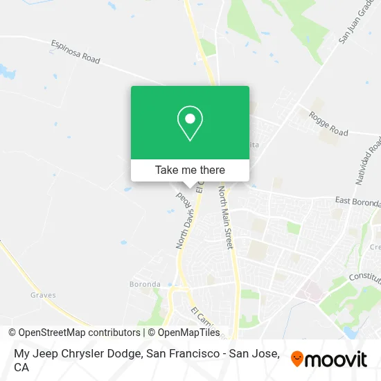 My Jeep Chrysler Dodge map