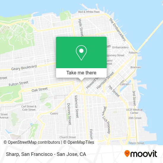 Sharp map