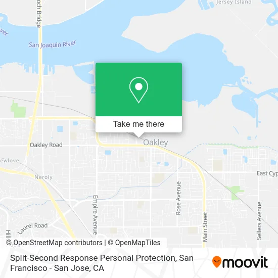 Split-Second Response Personal Protection map