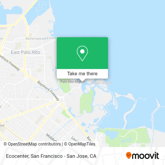Ecocenter map