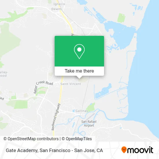 Gate Academy map