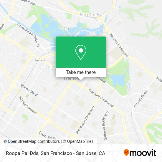 Roopa Pai Dds map