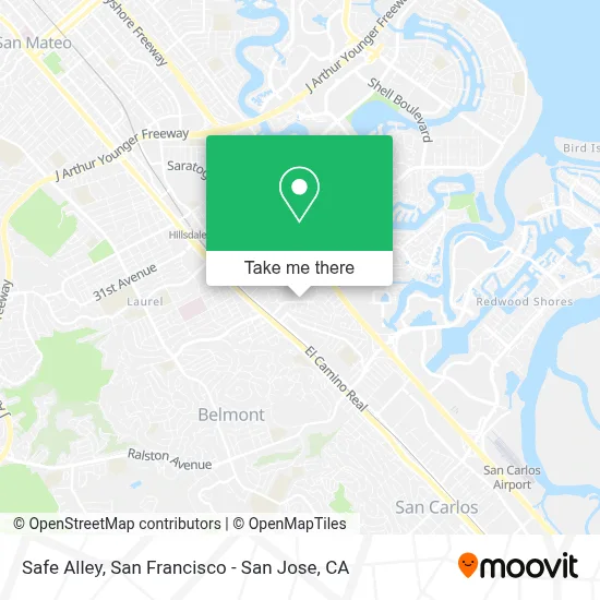 Safe Alley map
