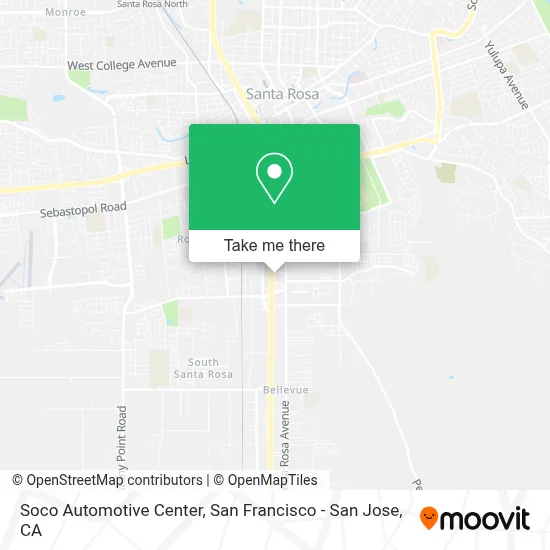 Soco Automotive Center map