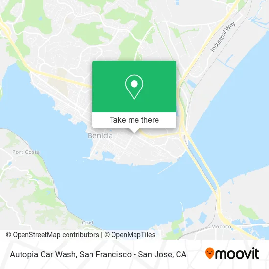 Autopia Car Wash map
