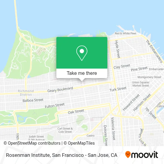 Rosenman Institute map