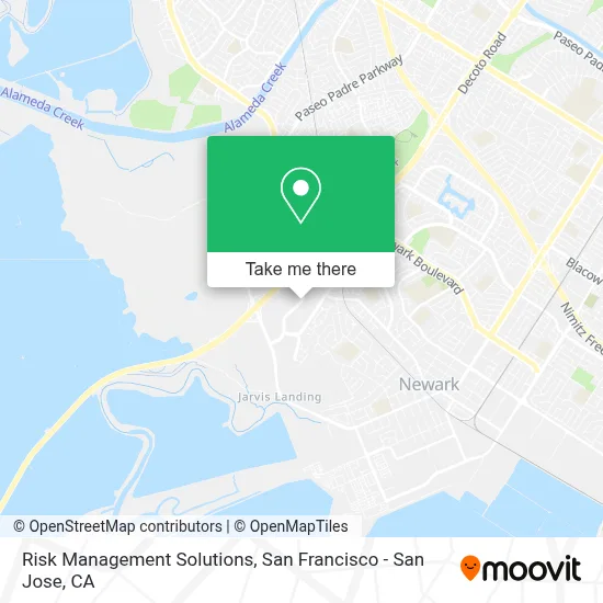 Risk Management Solutions map