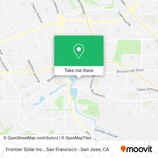 Frontier Solar Inc. map