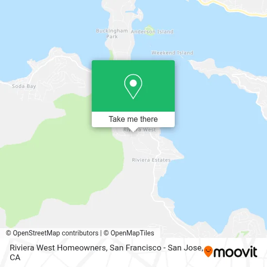 Riviera West Homeowners map
