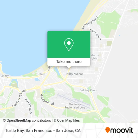 Turtle Bay map