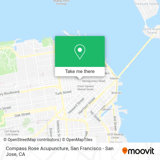 Compass Rose Acupuncture map
