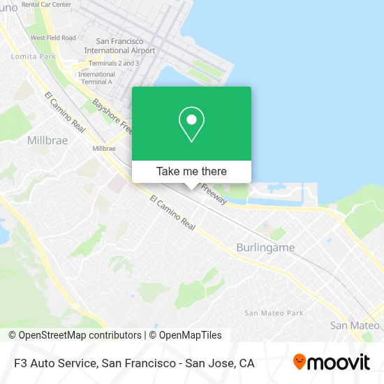 F3 Auto Service map