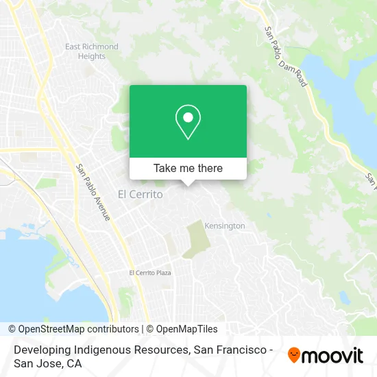 Developing Indigenous Resources map