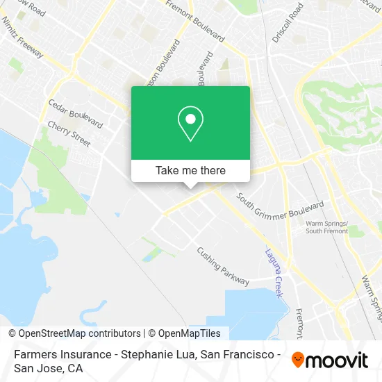 Farmers Insurance - Stephanie Lua map