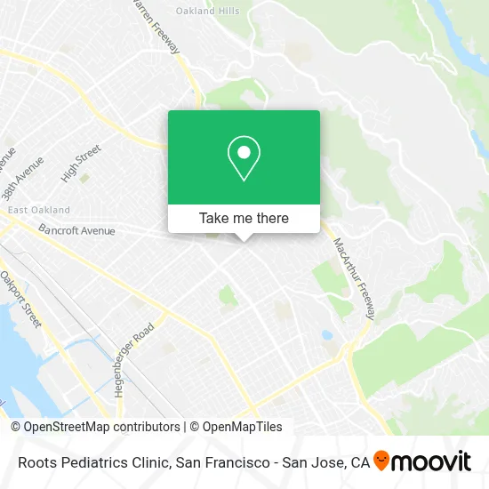 Roots Pediatrics Clinic map