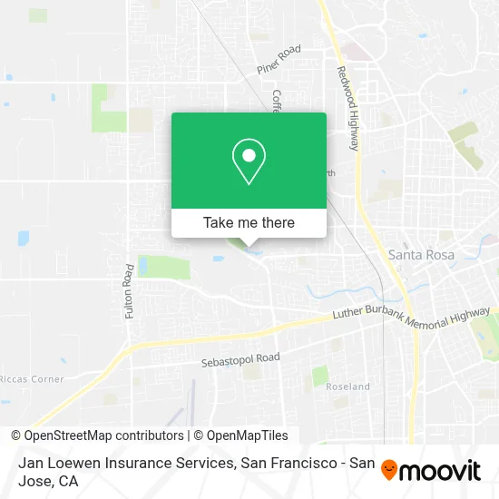 Jan Loewen Insurance Services map