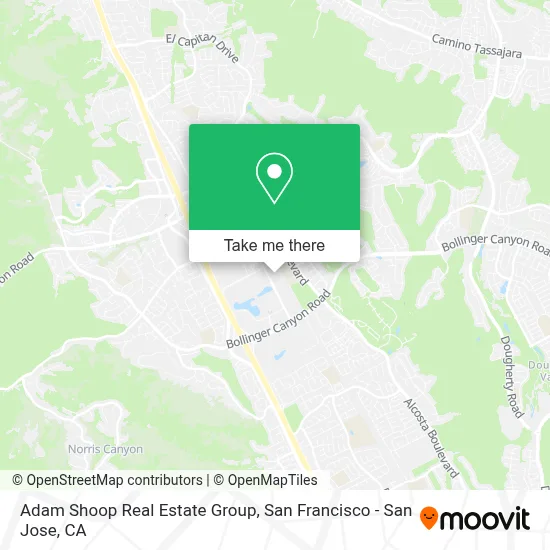 Adam Shoop Real Estate Group map