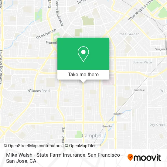 Mike Walsh - State Farm Insurance map