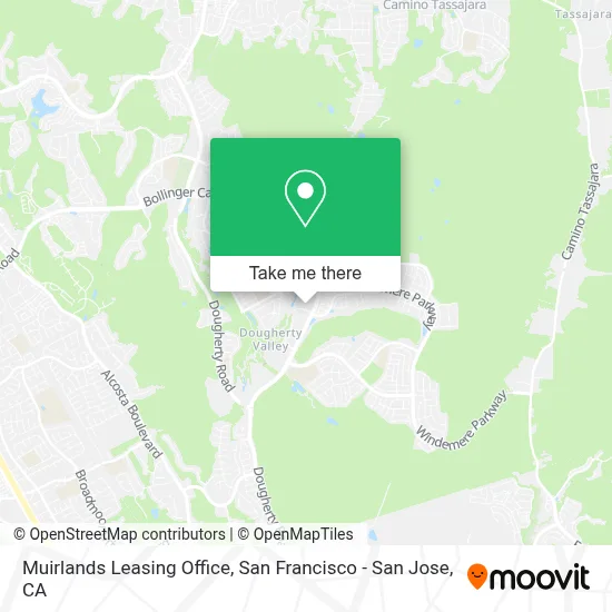 Muirlands Leasing Office map