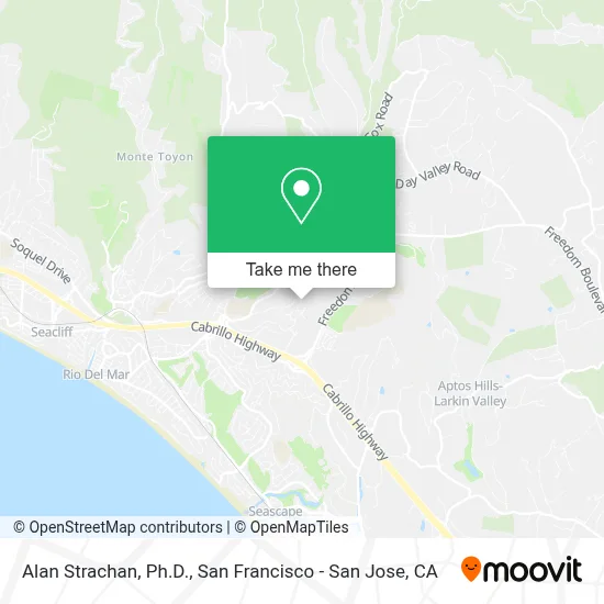 Alan Strachan, Ph.D. map