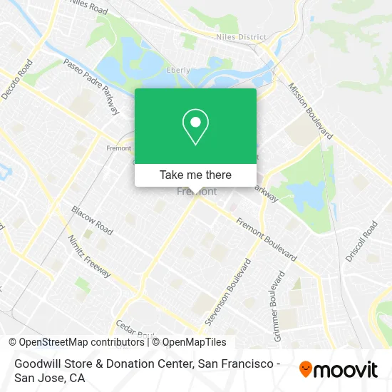Goodwill Store & Donation Center map