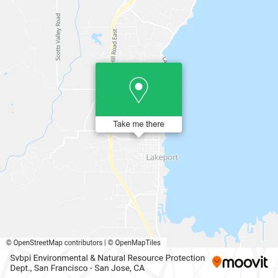 Svbpi Environmental & Natural Resource Protection Dept. map