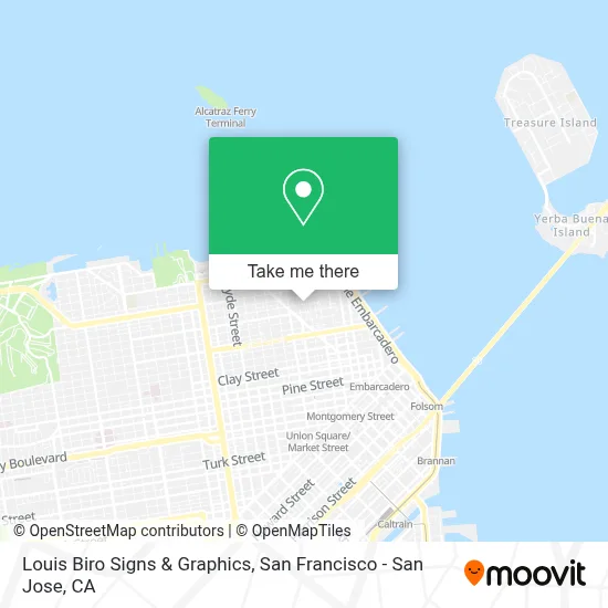 Louis Biro Signs & Graphics map