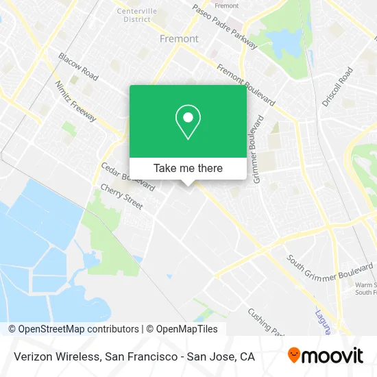 Verizon Wireless map