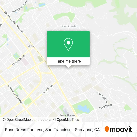 Ross Dress For Less map