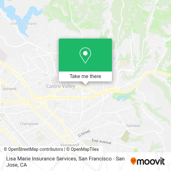 Lisa Marie Insurance Services map