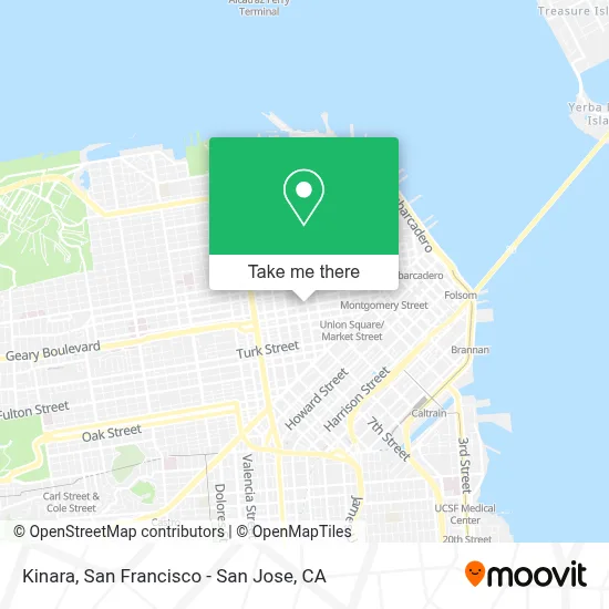 Kinara map