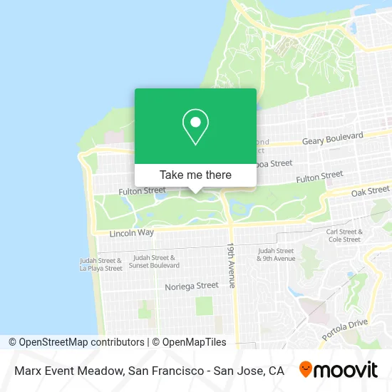 Marx Event Meadow map