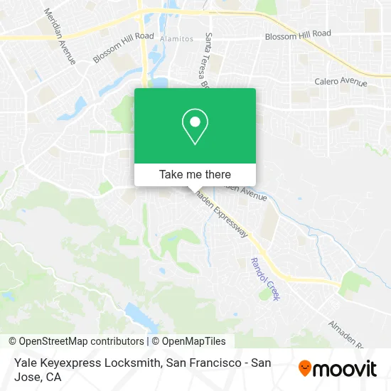 Yale Keyexpress Locksmith map