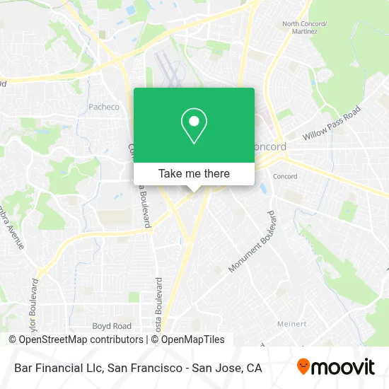 Bar Financial Llc map