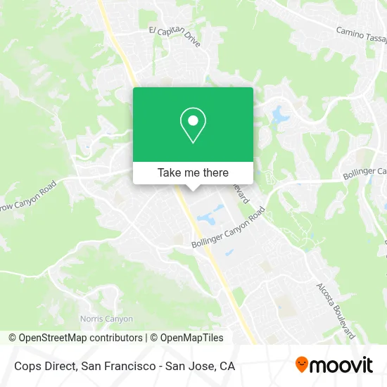 Cops Direct map