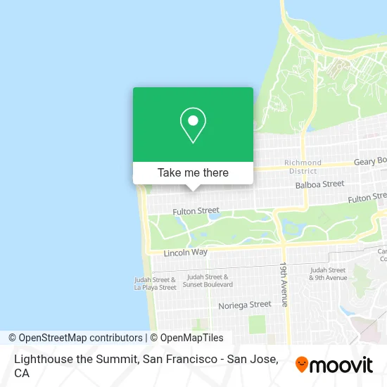 Lighthouse the Summit map
