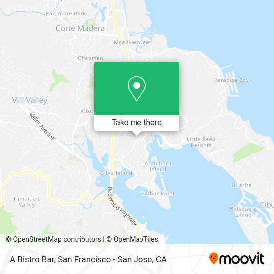 A Bistro Bar map